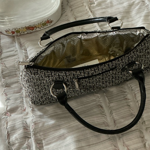 Primeware Handbags - Primeware Wine bag in Black Tweed